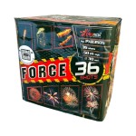 Force PXB3505 wyrzutnia fajerwerków 36 strzałów 30 mm Piromax F2