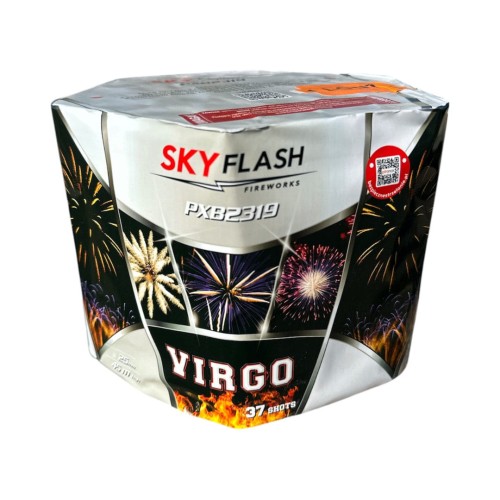 Virgo PXB2319 wyrzutnia fajerwerków 37 strzałów 25 mm Piromax F2
