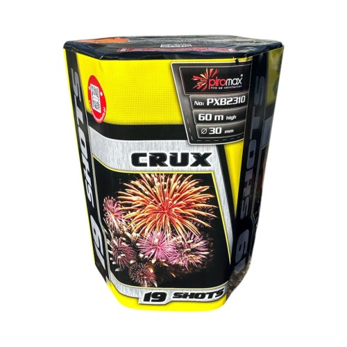  Crux PXB2310 wyrzutnia fajerwerków 19 strzałów 30 mm Piromax F2