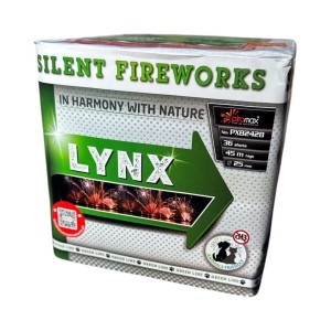 Lynx PXB2428 wyrzutnia cichych fajerwerków 36 strzałów 25 mm Piromax F2