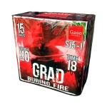Grad S15-1 - wyrzutnia fajerwerków 15 strzałów 20 mm Gaoo F2