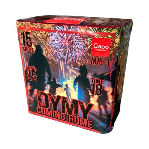 Dymy M15-1 - wyrzutnia fajerwerków 15 strzałów 25 mm Gaoo F2