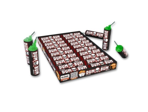 DumBum Middle Green P6A13GF3 - petardy hukowe 20 sztuk Klasek F3