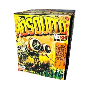 Mosquito C1620M wyrzutnia fajerwerków 16 strzałów 20 mm Klasek F2