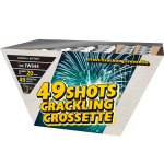 Crackling Crossette JW644 wyrzutnia fajerwerków 49 strzałów 20 mm Jorge F2