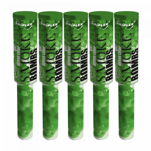Zielona świeca dymna z rączką na zawleczkę Smoke Bombs TXF543-4 Triplex T1