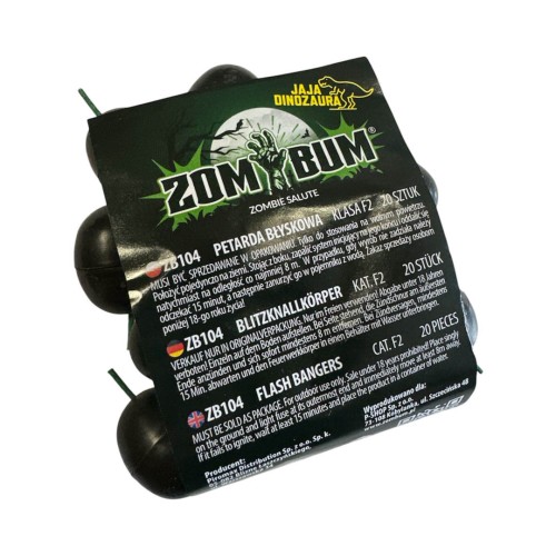 Jaja Dinozaura Zom Bum ZB104 - petardy hukowe 20 szt. F2
