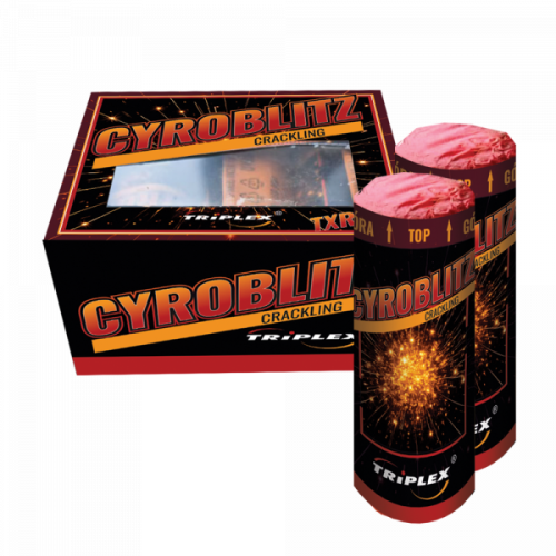 Cyrkoblitz 6 szt. TXR321 - wzlatujące cyrkoblice z cracklingiem F2