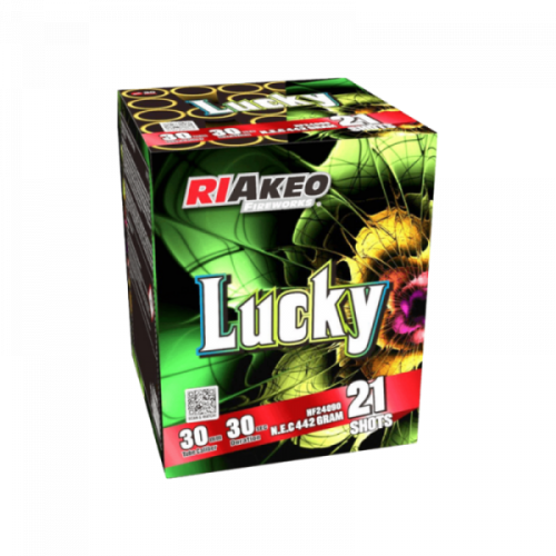 Lucky HF24090Q wyrzutnia fajerwerków 21 strzałów 30 mm Riakeo F2
