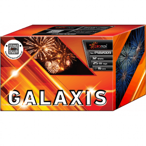 Galaxis PXB2009 - wyrzutnia 32 strzały 16 mm Piromax F2