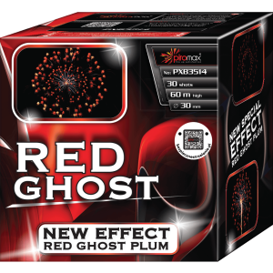 Red Ghost PXB3514 wyrzutnia fajerwerków 30 strzałów 30 mm Piromax F3
