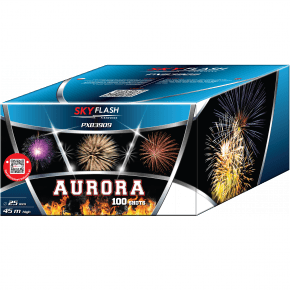 Aurora PXB3909 wyrzutnia fajerwerków 100 strzałów 25 mm Piromax F3