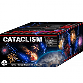 Cataclism PXB3919 wyrzutnia fajerwerków 100 strzałów 25 mm Piromax F3