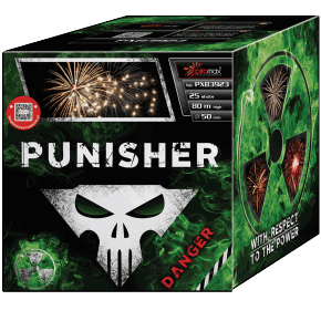 Punisher PXB3923 - wyrzutnia 20 strzałów 50 mm Piromax F3