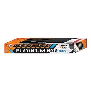 Platiunum Box 600 PXC313 pokaz 5,5 minuty - 600 strzałów 20 mm Piromax F3
