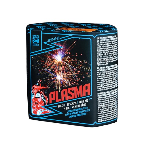 Plasma AC30-13-33 - wyrzutnia fajerwerków 13 strzałów 30 mm Argento F2