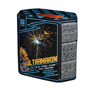 Ultramarin AC30-13-41 - wyrzutnia fajerwerków 13 strzałów 30 mm Argento F2 