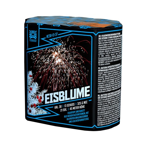 Eisblume AC30-13-37 - wyrzutnia fajerwerków 13 strzałów 30 mm Argento F2 