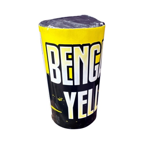 Ogień wrocławski Bengalos Yellow P-OW/Y mocny żółty płomień Pyrolife F2