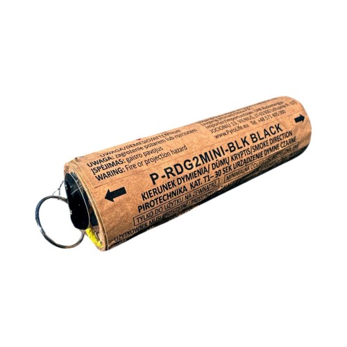 Dym dwustronny RDG-2 Mini na zawleczkę czarny RDG2-MINI/BLK Pyrolife T1