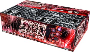 Profi Show Multi Shape C20020XPR/C14 wyrzutnia fajerwerków 200 strzałów Klasek F2