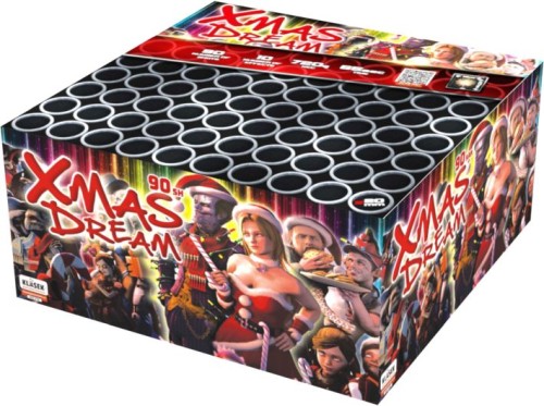 Xmas Dream C9020X wyrzutnia fajerwerków 90 strzałów 20 mm Klasek F2