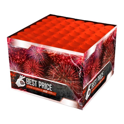 Best Price Mumie C4925BP14 wyrzutnia fajerwerków 49 strzałów 25 mm Klasek F2