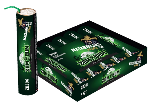 ZomBum Matabrujas Negro 6g ZB306 - petardy hukowe 5 szt. P1