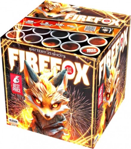 Firefox Best Price C2520BP wyrzutnia fajerwerków 25 strzałów 20 mm Klasek F2