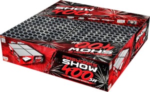 Fireworks show 400 C40025F/C zestaw wyrzutni 400 strzałów 25 mm Klasek F3