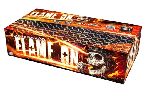 Flame On C20014F14 wyrzutnia fajerwerków 200 strzałów Klasek F2
