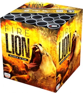The Fire Lion C253TH14 wyrzutnia fajerwerków 25 strzałów 30 mm Klasek F2