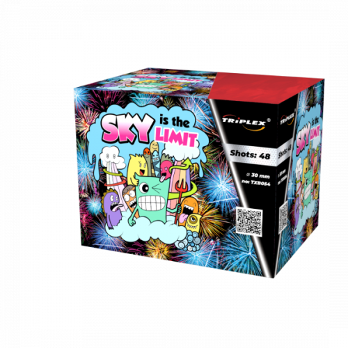 Sky Is The Limit TXB054 - wyrzutnia 48 strzałów 30 mm Triplex F3