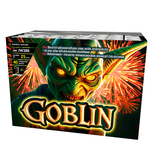 Goblin JW388 - wyrzutnia fajerwerków 40 strzałów 25 mm Jorge F2
