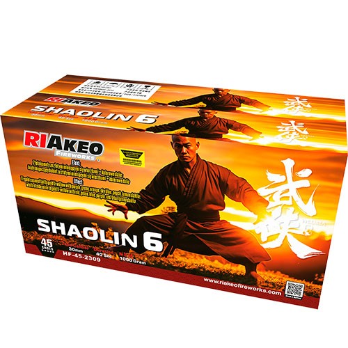 Shaolin 6 HF-45-2309 zestaw baterii 45 strzałów 30 mm Riakeo F2