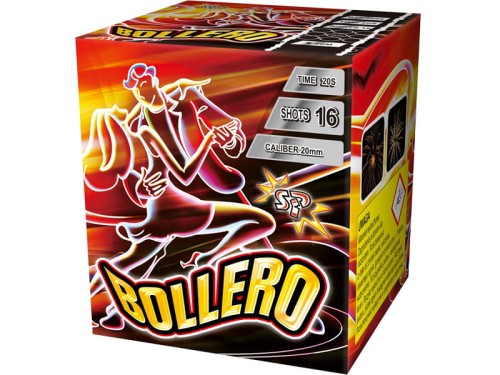 Bollero B16-2002 wyrzutnia fajerwerków 16 strzałów 20 mm Super Power F2
