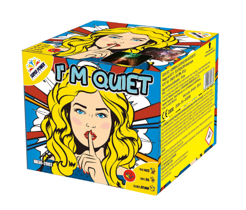 I'm Quiet BB36-2002 cicha wyrzutnia 36 strzałów 20 mm Super Power F2