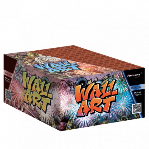 Wall Schock TXB296 - wyrzutnia fajerwerków 200 strzałów 20 mm Triplex F3