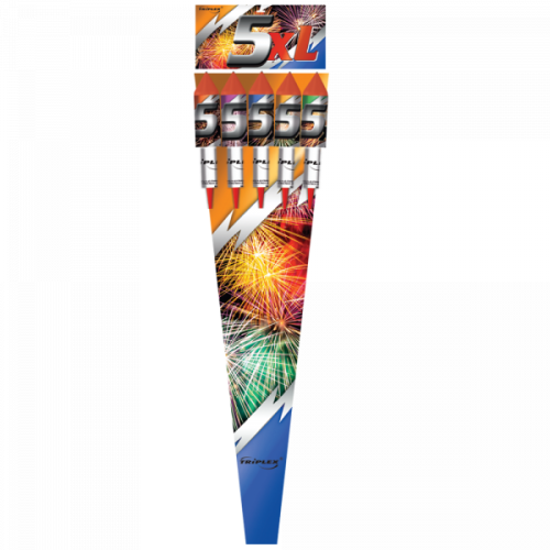 Zestaw 5 dużych rakiet 5XL TXR738 5 szt. Triplex F3