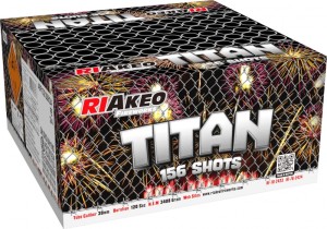 Titan HF-78-2423/HF-78-2424 zestaw baterii 156 strzałów 30 mm Riakeo F2
