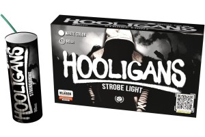 Stroboskop Hooligans 90 sek. S90S - zestaw 5 białych fleszy Klasek F2