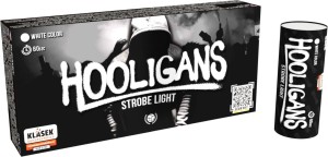 Stroboskopy Hooligans 60 sek. S60S - zestaw 6 białych fleszy Klasek F2