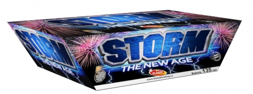 Storm New Age Crackling Comets CF1352X6 wyrzutnia kątowa 135 strzałów 20 mm Klasek F3