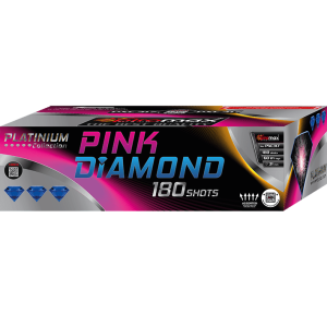 Pink Diamond PXC317  - zestaw wyrzutni 180 strzałów 31 mm Piromax F3