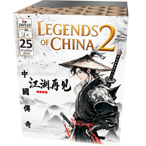 Legends od China 2 JW510 - wyrzutnia fajerwerków 25 strzałów 30 mm F3