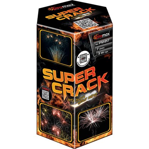 Super Crack PXF217 - bateria 7 fontann Piromax F2