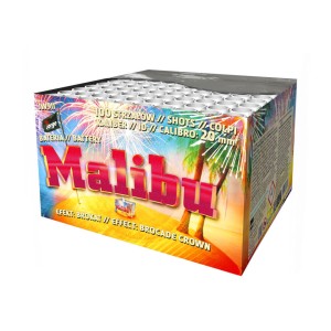 Malibu JW911 - wyrzutnia fajerwerków 100 strzałów 20 mm Jorge F2