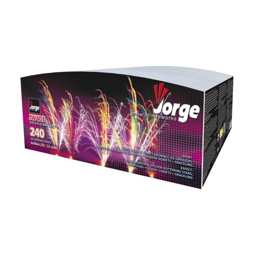 Show Of Fireworks JW403 - wyrzutnia 240 strzałów 12 mm Jorge F3