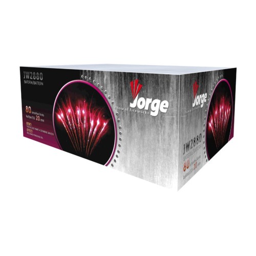 Show Of Fireworks JW2880 - wyrzutnia 80 strzałów 20 mm Jorge F3