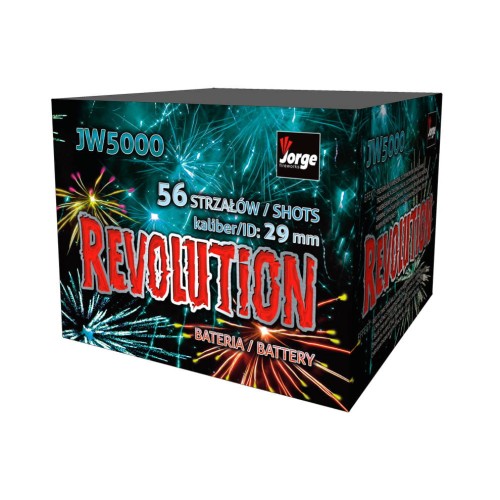 Revolution JW5000 - wyrzutnia 56 strzałów 29 mm Jorge F3